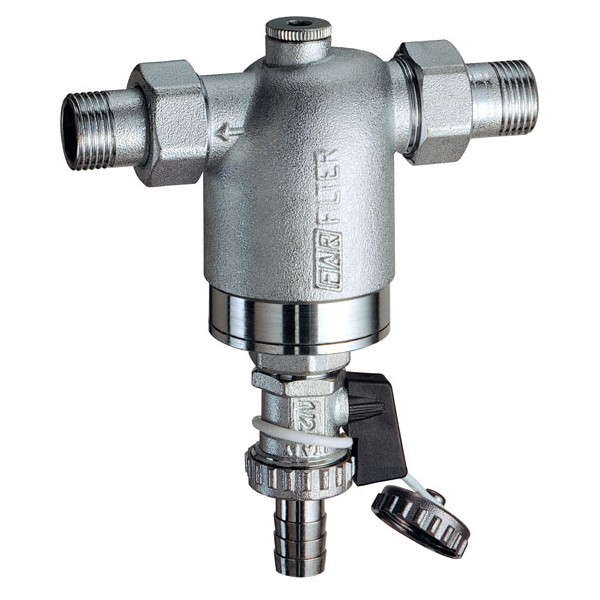 FAR Хромированный фильтр FAR 3943 3/4" НР 100 мкм