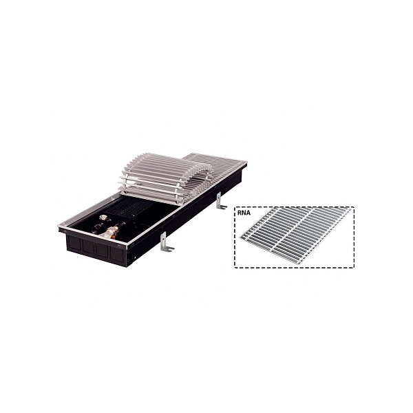 Gekon Внутрипольный конвектор Gekon Eco - 190*4300*380 с решеткой из алюминия RNA
