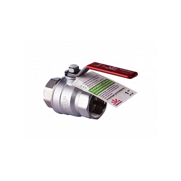 Gekon Кран шаровой хромированный Gekon ВВ 3/4", ручка-рычаг