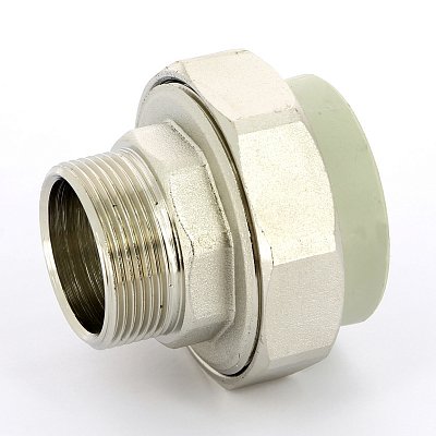 FV-Plast Муфта полипропиленовая FV-Plast НР 50х1" 1/2" с разъемным соединением