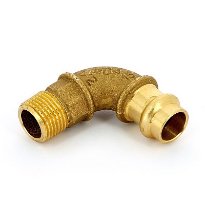 IBP Угол Н пресс IBP 15 х 1/2" бронза