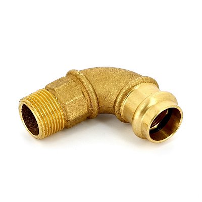 IBP Угол Н пресс IBP 22 х 3/4" бронза