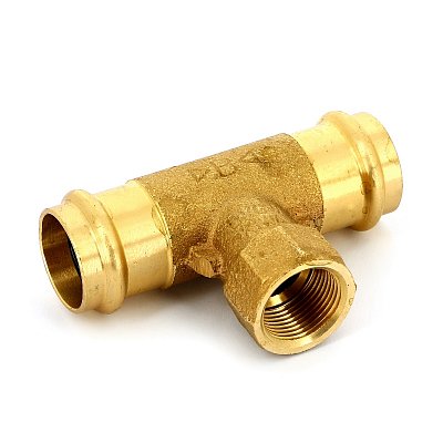 IBP Тройник В пресс IBP 28 х 3/4" х 28 бронза