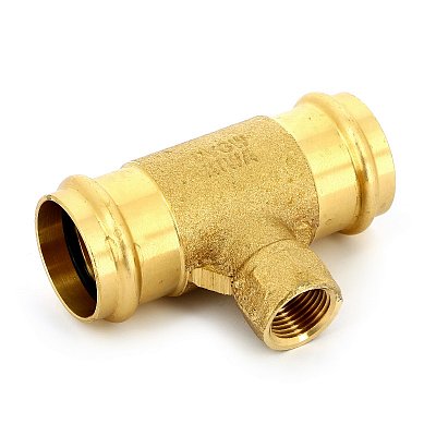 IBP Тройник В пресс IBP 35 х 1/2" х 35 бронза