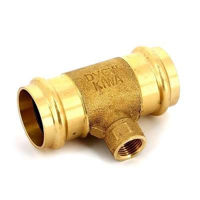 IBP Тройник В пресс IBP 42 х 1/2" х 42 бронза
