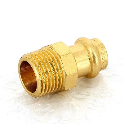 IBP Муфта Н пресс IBP 12 х 1/2" бронза