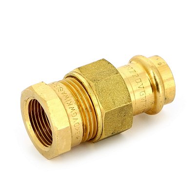 IBP Муфта В пресс IBP 22 х 3/4" с разъемным соединением бронза
