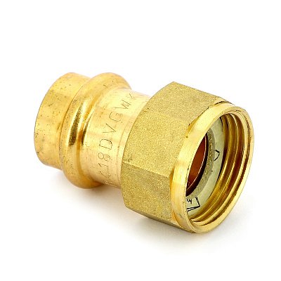IBP Муфта пресс IBP 18 х 3/4" с накидной гайкой бронза