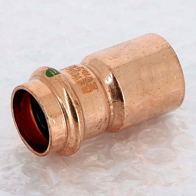 Viega Муфта-вставка пресс Viega Profipress 28х22 - медь, SC-Contur