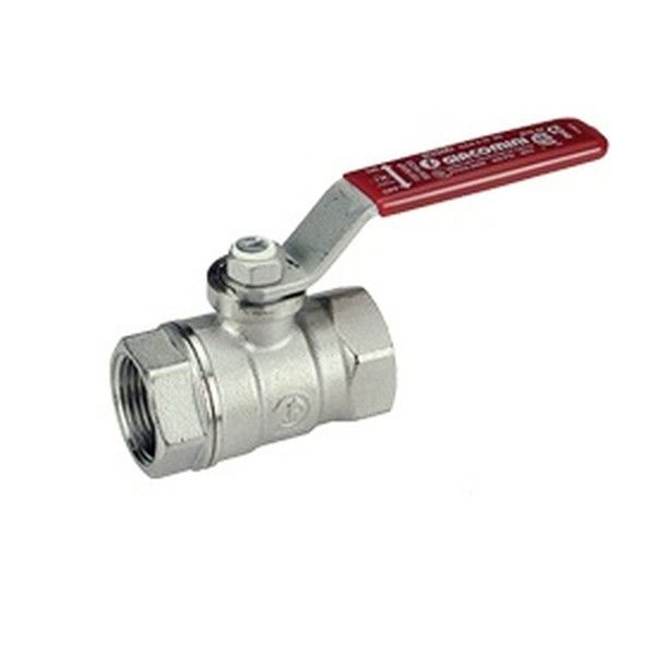 Giacomini Кран шаровой хромированный Giacomini R250D, 3/4", ВВ, рычаг
