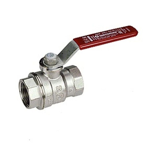 Giacomini Кран шаровой хромированный Giacomini R850, 3/8", ВВ, рычаг