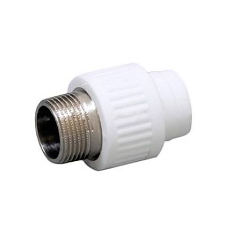 Fusitek Комбинированная муфта полипропиленовая с наружной резьбой - 40 x 1"1/4