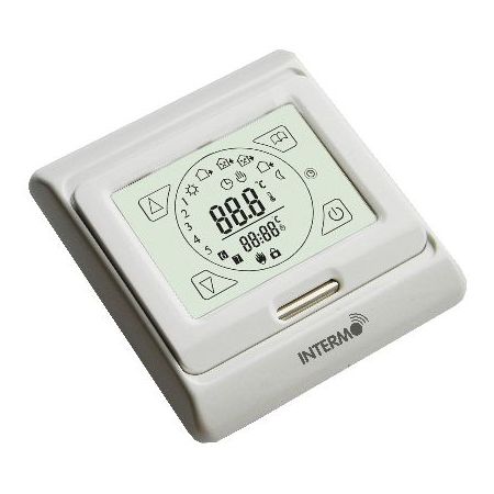 Intermo Электронный программируемый сенсорный терморегулятор (16А max)